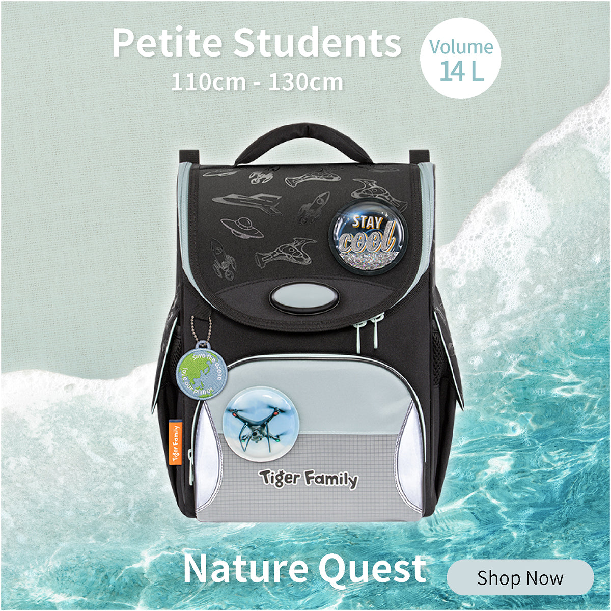 Nature Quest School Bags