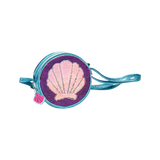 Round Crossbody Bag - Sparkling Shell