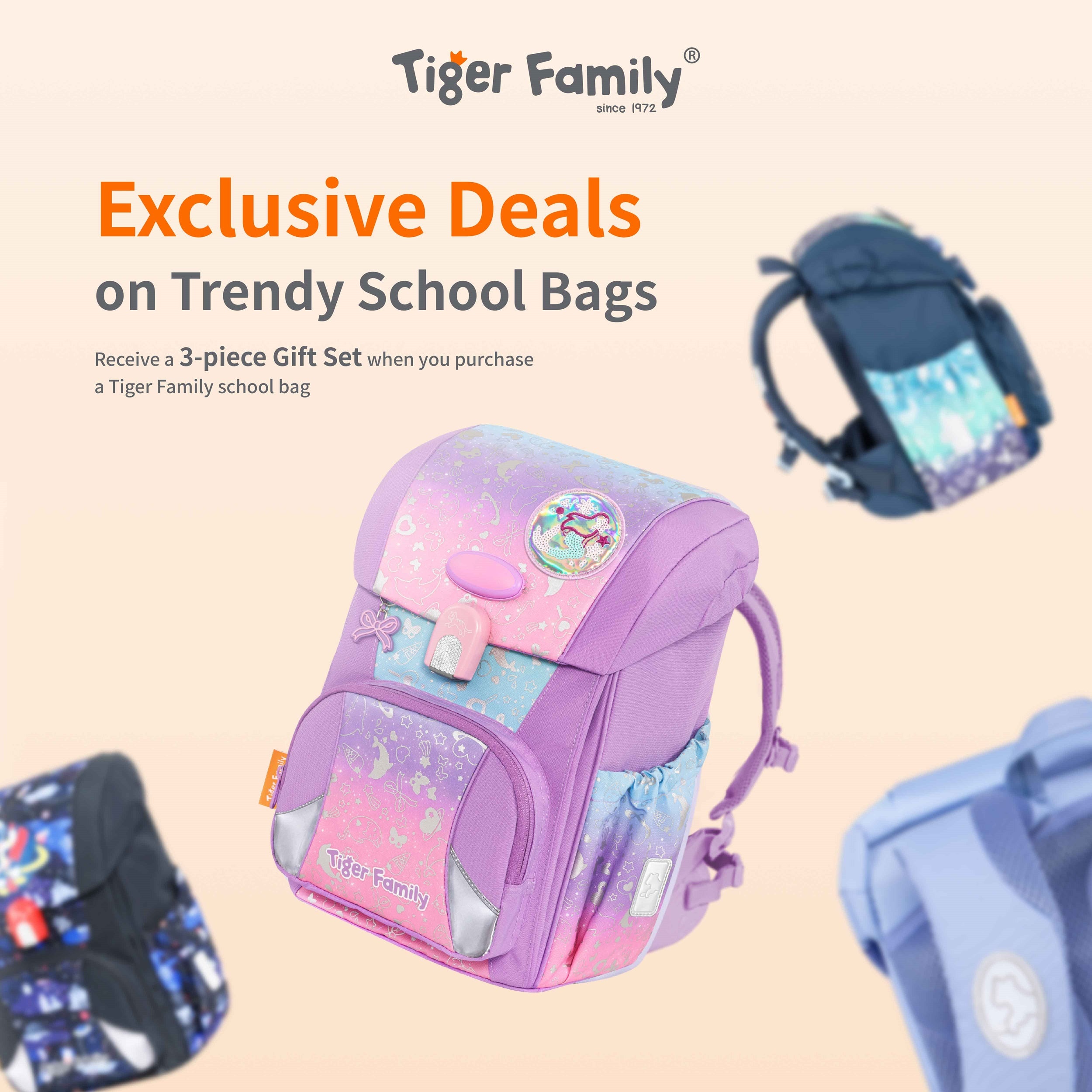 Tiger store school bag