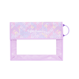 Clear F4 Homework Bag - Splash of Ocean