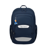 Jetti 2.0 Ergonomic School Bag Flex  - Navy Colour Pop