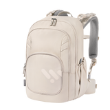 Jetti 3.0 Ergonomic School Bag Flex - Duo Beige