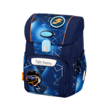 Jump Ergonomic Schoolbag Flex - Lightning Race [Go Green]